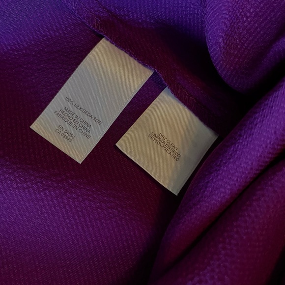 NWOT Johns New York Women’s Silk Blouse  4 - Picture 2 of 6